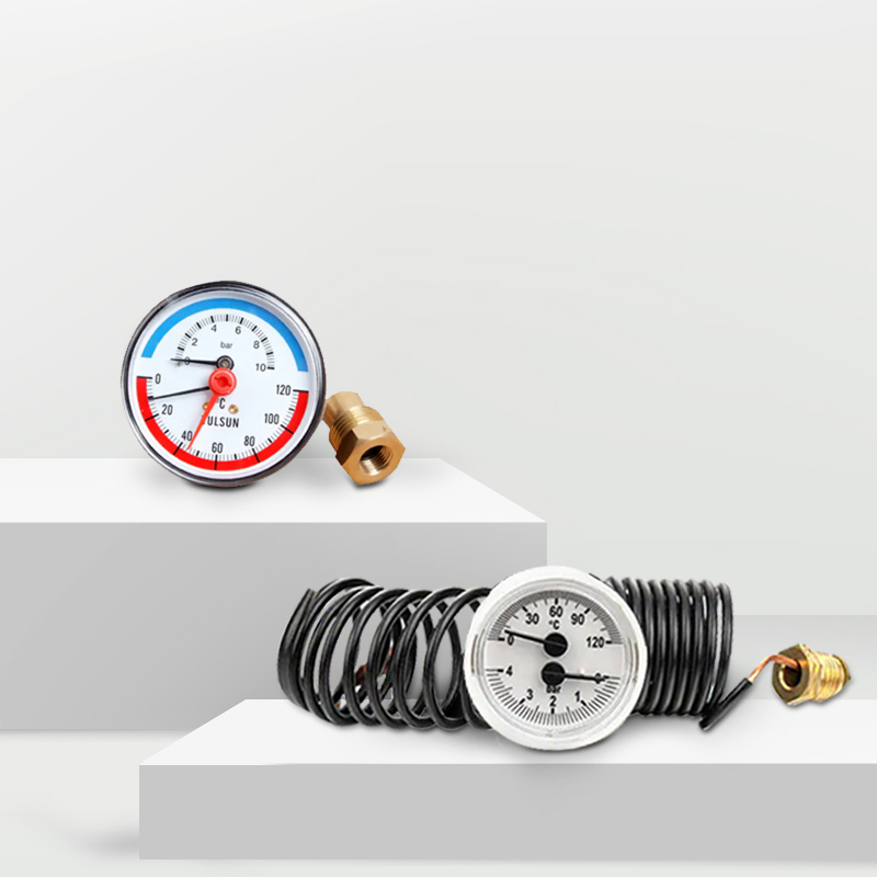HVAC -tryktermometer