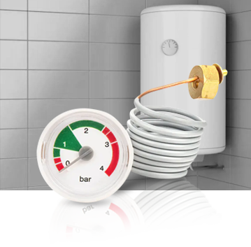 HVAC -industri Pressure Gauges